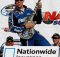 Carl Edwards celebrates his fourth NASCAR Nationwide Series victory and 11th top-10 finish in 12 races on Satuday at Nashville Superspeedway in Lebanon, Tenn. Credit: Jason Smith/Getty Images for NASCAR